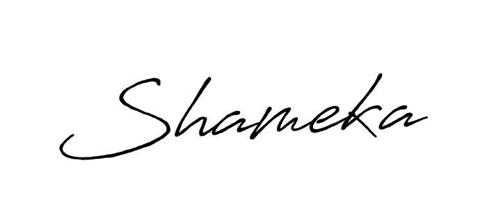 It looks lik you need a new signature style for name Shameka. Design unique handwritten (Antro_Vectra_Bolder) signature with our free signature maker in just a few clicks. Shameka signature style 7 images and pictures png