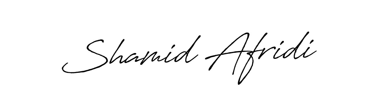 It looks lik you need a new signature style for name Shamid Afridi. Design unique handwritten (Antro_Vectra_Bolder) signature with our free signature maker in just a few clicks. Shamid Afridi signature style 7 images and pictures png