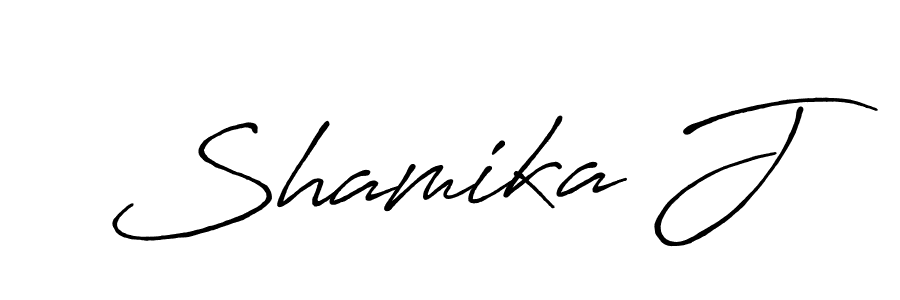 Make a short Shamika J signature style. Manage your documents anywhere anytime using Antro_Vectra_Bolder. Create and add eSignatures, submit forms, share and send files easily. Shamika J signature style 7 images and pictures png