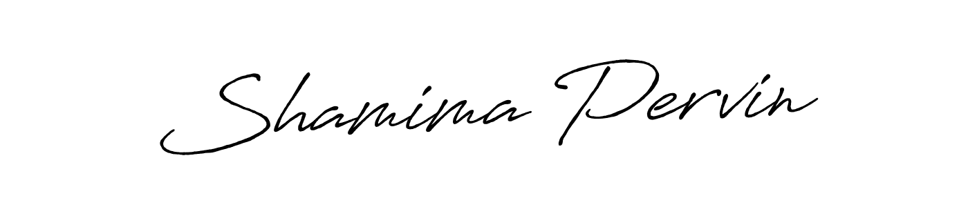 It looks lik you need a new signature style for name Shamima Pervin. Design unique handwritten (Antro_Vectra_Bolder) signature with our free signature maker in just a few clicks. Shamima Pervin signature style 7 images and pictures png