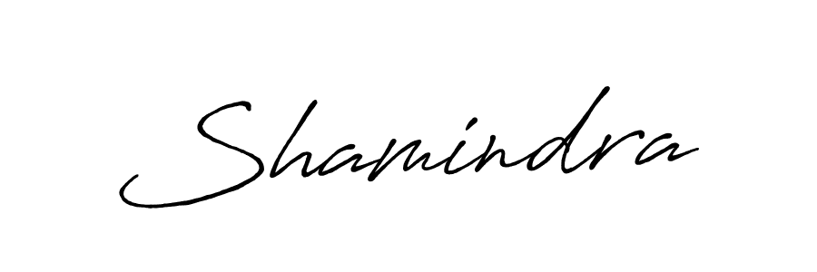 if you are searching for the best signature style for your name Shamindra. so please give up your signature search. here we have designed multiple signature styles  using Antro_Vectra_Bolder. Shamindra signature style 7 images and pictures png