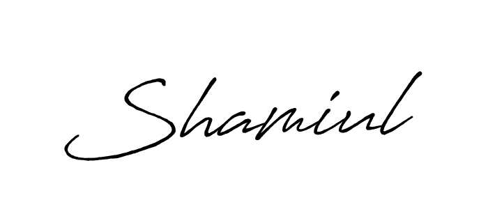 See photos of Shamiul official signature by Spectra . Check more albums & portfolios. Read reviews & check more about Antro_Vectra_Bolder font. Shamiul signature style 7 images and pictures png