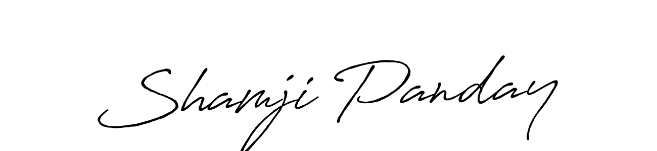 Here are the top 10 professional signature styles for the name Shamji Panday. These are the best autograph styles you can use for your name. Shamji Panday signature style 7 images and pictures png