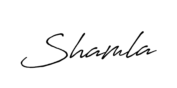 You should practise on your own different ways (Antro_Vectra_Bolder) to write your name (Shamla) in signature. don't let someone else do it for you. Shamla signature style 7 images and pictures png