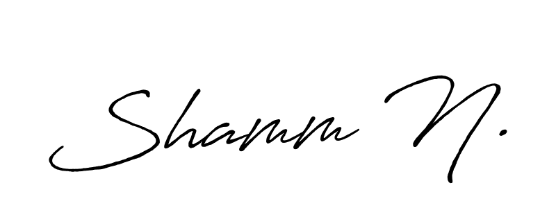 Best and Professional Signature Style for Shamm N.. Antro_Vectra_Bolder Best Signature Style Collection. Shamm N. signature style 7 images and pictures png
