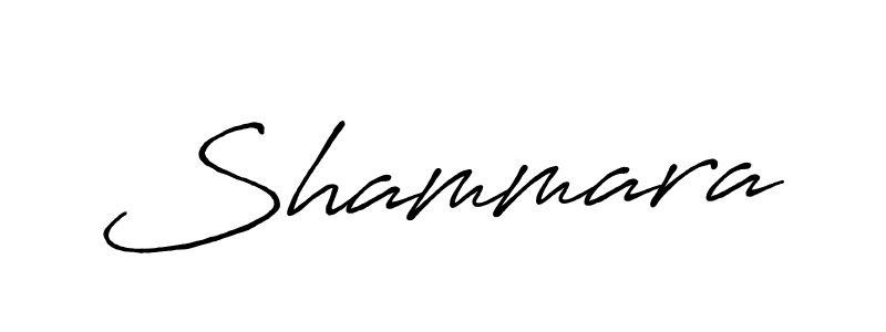 How to make Shammara name signature. Use Antro_Vectra_Bolder style for creating short signs online. This is the latest handwritten sign. Shammara signature style 7 images and pictures png