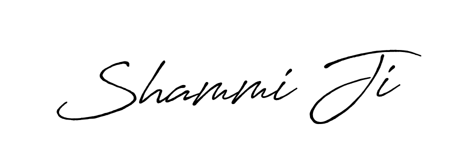 You should practise on your own different ways (Antro_Vectra_Bolder) to write your name (Shammi Ji) in signature. don't let someone else do it for you. Shammi Ji signature style 7 images and pictures png