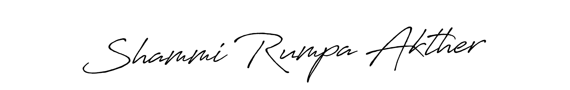 Also You can easily find your signature by using the search form. We will create Shammi Rumpa Akther name handwritten signature images for you free of cost using Antro_Vectra_Bolder sign style. Shammi Rumpa Akther signature style 7 images and pictures png