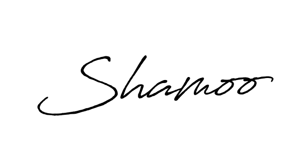 Once you've used our free online signature maker to create your best signature Antro_Vectra_Bolder style, it's time to enjoy all of the benefits that Shamoo name signing documents. Shamoo signature style 7 images and pictures png
