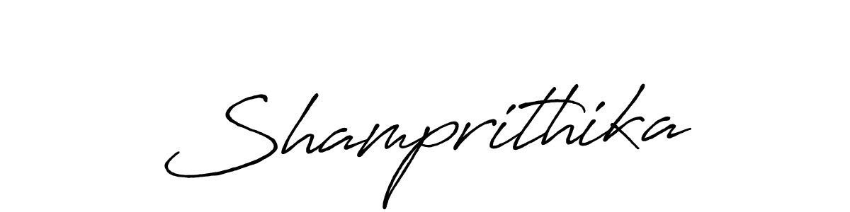 It looks lik you need a new signature style for name Shamprithika. Design unique handwritten (Antro_Vectra_Bolder) signature with our free signature maker in just a few clicks. Shamprithika signature style 7 images and pictures png