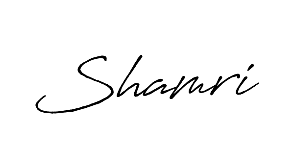 Also You can easily find your signature by using the search form. We will create Shamri name handwritten signature images for you free of cost using Antro_Vectra_Bolder sign style. Shamri signature style 7 images and pictures png