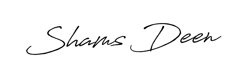 Once you've used our free online signature maker to create your best signature Antro_Vectra_Bolder style, it's time to enjoy all of the benefits that Shams Deen name signing documents. Shams Deen signature style 7 images and pictures png
