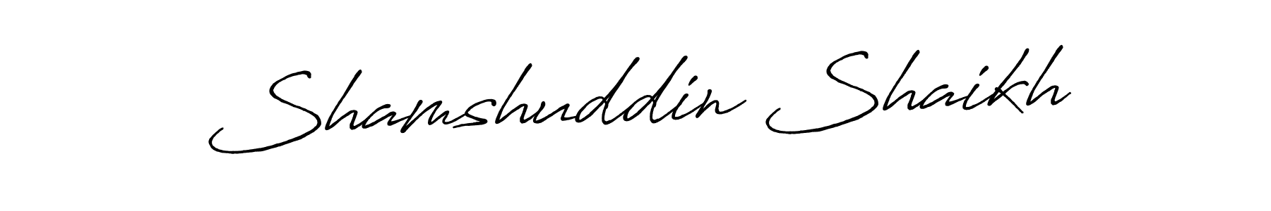 This is the best signature style for the Shamshuddin Shaikh name. Also you like these signature font (Antro_Vectra_Bolder). Mix name signature. Shamshuddin Shaikh signature style 7 images and pictures png