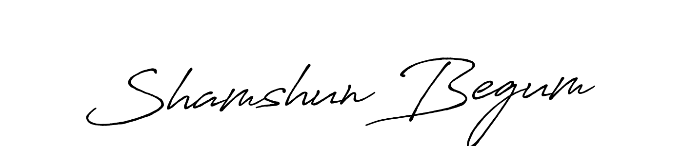 How to Draw Shamshun Begum signature style? Antro_Vectra_Bolder is a latest design signature styles for name Shamshun Begum. Shamshun Begum signature style 7 images and pictures png