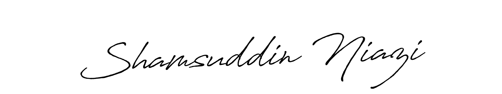 You can use this online signature creator to create a handwritten signature for the name Shamsuddin Niazi. This is the best online autograph maker. Shamsuddin Niazi signature style 7 images and pictures png