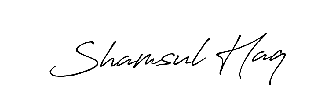 Once you've used our free online signature maker to create your best signature Antro_Vectra_Bolder style, it's time to enjoy all of the benefits that Shamsul Haq name signing documents. Shamsul Haq signature style 7 images and pictures png