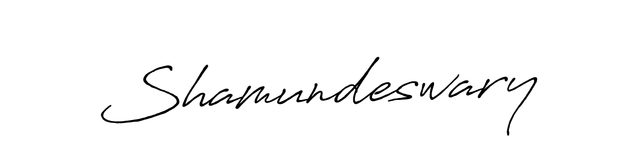 It looks lik you need a new signature style for name Shamundeswary. Design unique handwritten (Antro_Vectra_Bolder) signature with our free signature maker in just a few clicks. Shamundeswary signature style 7 images and pictures png