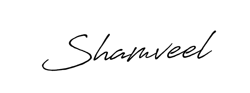 Make a short Shamveel signature style. Manage your documents anywhere anytime using Antro_Vectra_Bolder. Create and add eSignatures, submit forms, share and send files easily. Shamveel signature style 7 images and pictures png