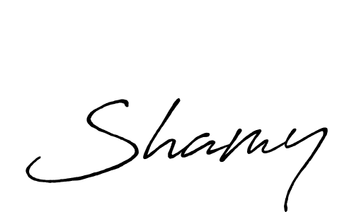 Antro_Vectra_Bolder is a professional signature style that is perfect for those who want to add a touch of class to their signature. It is also a great choice for those who want to make their signature more unique. Get Shamy name to fancy signature for free. Shamy signature style 7 images and pictures png