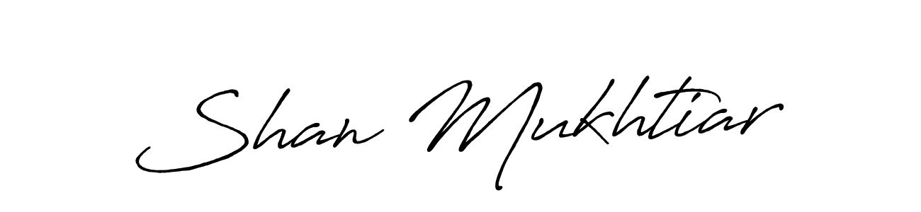 It looks lik you need a new signature style for name Shan Mukhtiar. Design unique handwritten (Antro_Vectra_Bolder) signature with our free signature maker in just a few clicks. Shan Mukhtiar signature style 7 images and pictures png