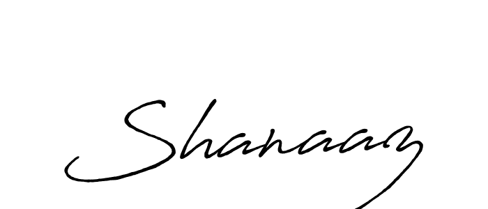 Shanaaz stylish signature style. Best Handwritten Sign (Antro_Vectra_Bolder) for my name. Handwritten Signature Collection Ideas for my name Shanaaz. Shanaaz signature style 7 images and pictures png