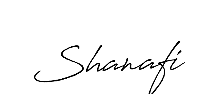 Make a beautiful signature design for name Shanafi. With this signature (Antro_Vectra_Bolder) style, you can create a handwritten signature for free. Shanafi signature style 7 images and pictures png