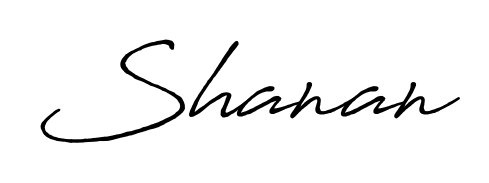 Also we have Shanan name is the best signature style. Create professional handwritten signature collection using Antro_Vectra_Bolder autograph style. Shanan signature style 7 images and pictures png