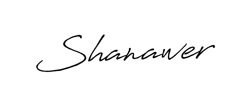 It looks lik you need a new signature style for name Shanawer. Design unique handwritten (Antro_Vectra_Bolder) signature with our free signature maker in just a few clicks. Shanawer signature style 7 images and pictures png