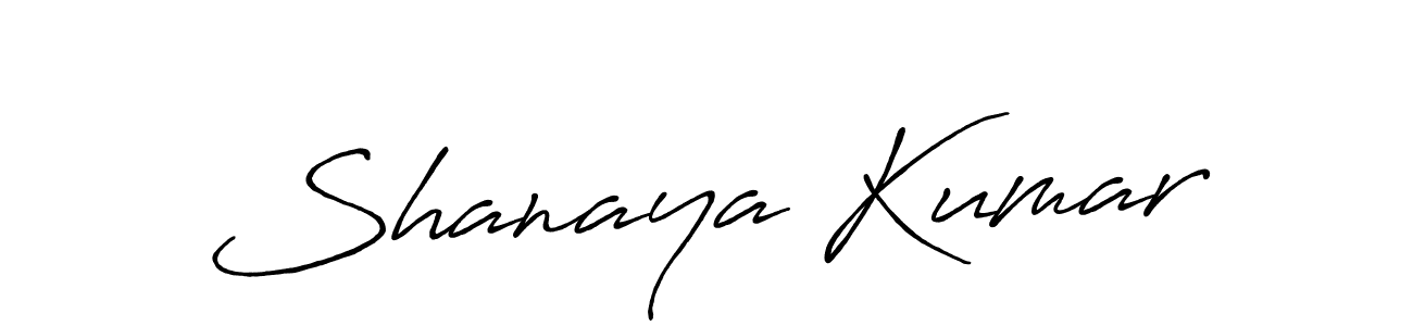 Also we have Shanaya Kumar name is the best signature style. Create professional handwritten signature collection using Antro_Vectra_Bolder autograph style. Shanaya Kumar signature style 7 images and pictures png