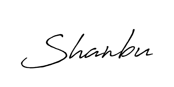 It looks lik you need a new signature style for name Shanbu. Design unique handwritten (Antro_Vectra_Bolder) signature with our free signature maker in just a few clicks. Shanbu signature style 7 images and pictures png