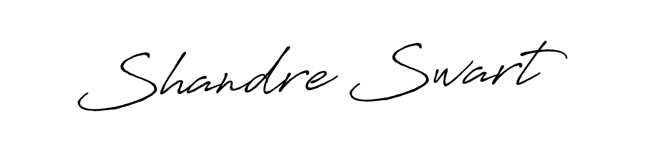 Shandre Swart stylish signature style. Best Handwritten Sign (Antro_Vectra_Bolder) for my name. Handwritten Signature Collection Ideas for my name Shandre Swart. Shandre Swart signature style 7 images and pictures png