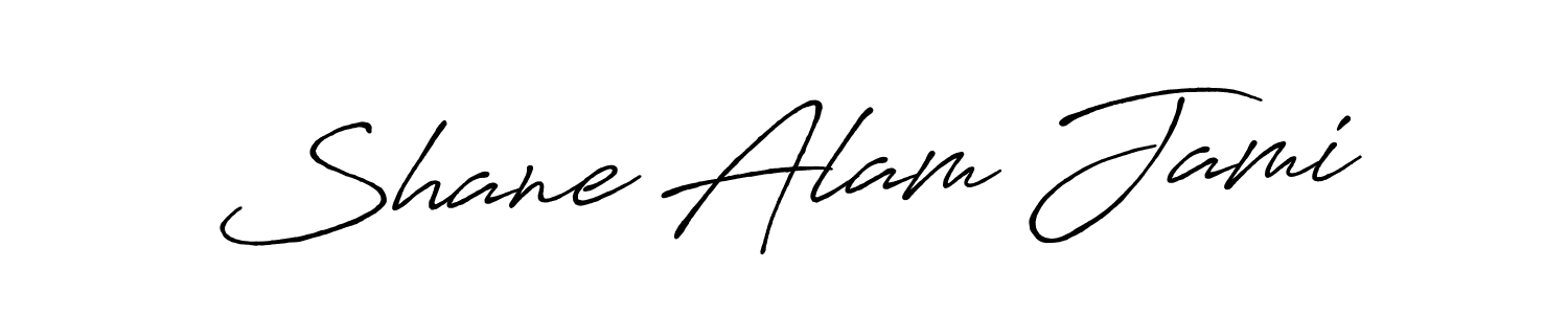 Once you've used our free online signature maker to create your best signature Antro_Vectra_Bolder style, it's time to enjoy all of the benefits that Shane Alam Jami name signing documents. Shane Alam Jami signature style 7 images and pictures png