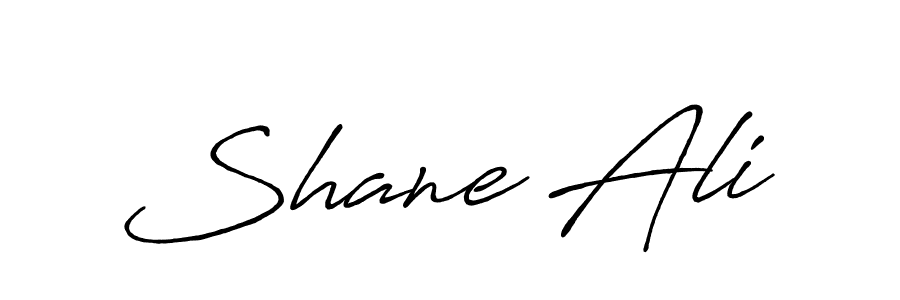Create a beautiful signature design for name Shane Ali. With this signature (Antro_Vectra_Bolder) fonts, you can make a handwritten signature for free. Shane Ali signature style 7 images and pictures png
