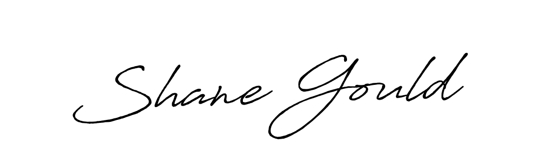 You should practise on your own different ways (Antro_Vectra_Bolder) to write your name (Shane Gould) in signature. don't let someone else do it for you. Shane Gould signature style 7 images and pictures png