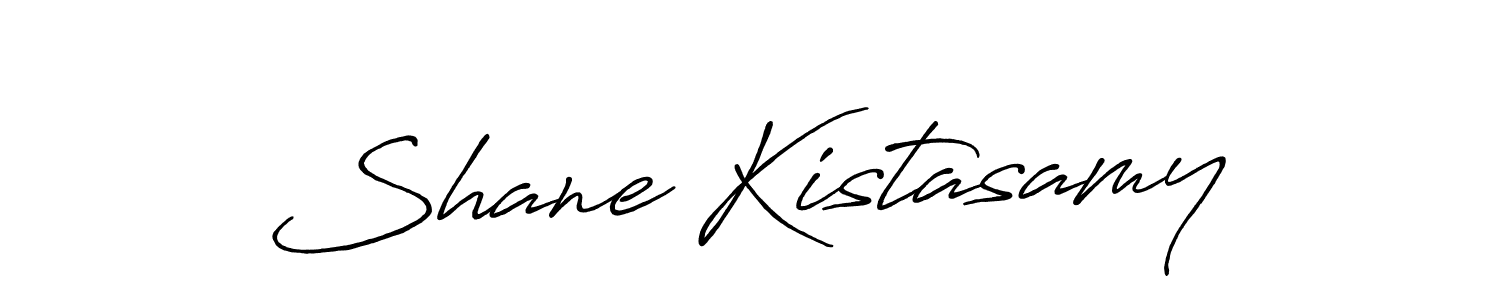 The best way (Antro_Vectra_Bolder) to make a short signature is to pick only two or three words in your name. The name Shane Kistasamy include a total of six letters. For converting this name. Shane Kistasamy signature style 7 images and pictures png