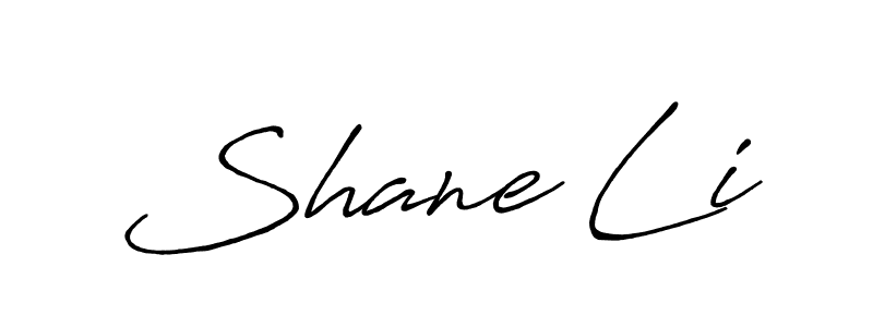 Also You can easily find your signature by using the search form. We will create Shane Li name handwritten signature images for you free of cost using Antro_Vectra_Bolder sign style. Shane Li signature style 7 images and pictures png
