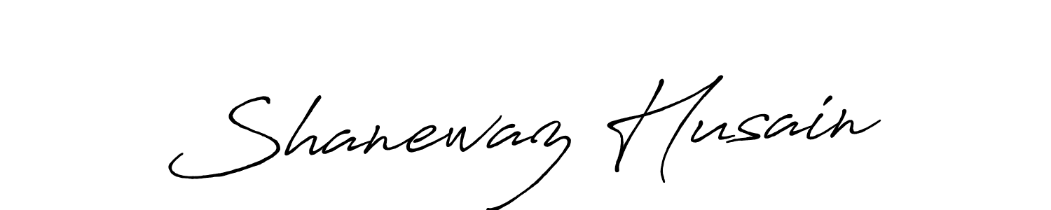 The best way (Antro_Vectra_Bolder) to make a short signature is to pick only two or three words in your name. The name Shanewaz Husain include a total of six letters. For converting this name. Shanewaz Husain signature style 7 images and pictures png