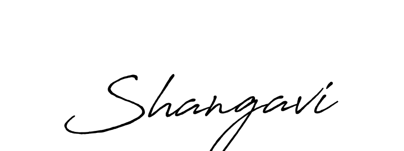 Make a beautiful signature design for name Shangavi. Use this online signature maker to create a handwritten signature for free. Shangavi signature style 7 images and pictures png