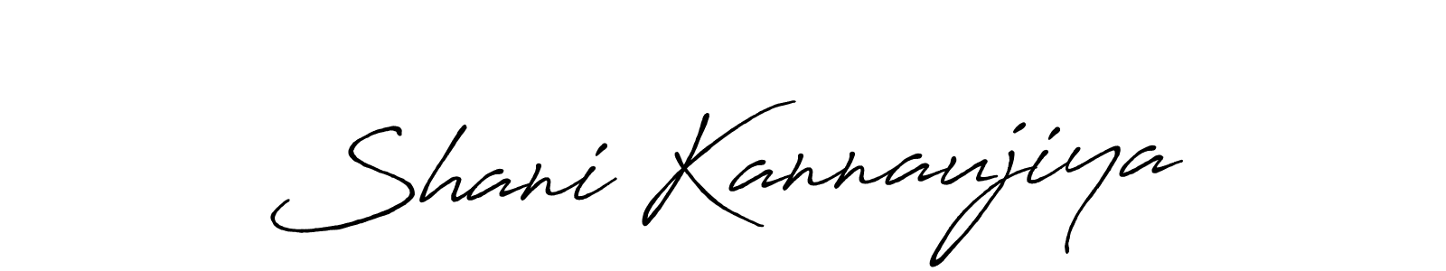 Use a signature maker to create a handwritten signature online. With this signature software, you can design (Antro_Vectra_Bolder) your own signature for name Shani Kannaujiya. Shani Kannaujiya signature style 7 images and pictures png