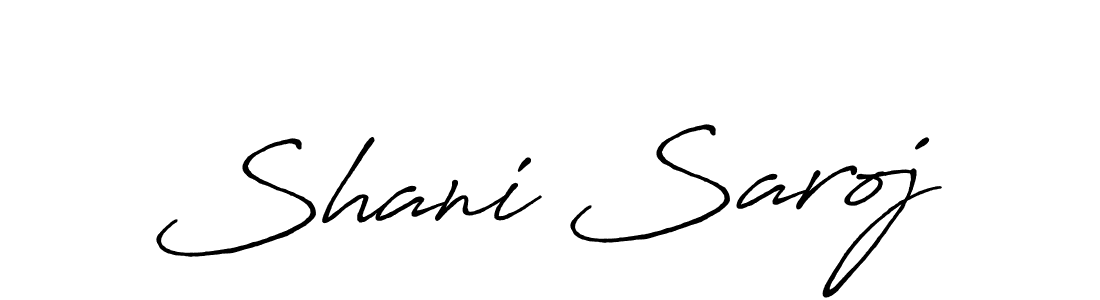 This is the best signature style for the Shani Saroj name. Also you like these signature font (Antro_Vectra_Bolder). Mix name signature. Shani Saroj signature style 7 images and pictures png