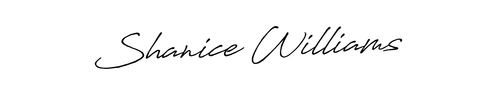 Make a beautiful signature design for name Shanice Williams. Use this online signature maker to create a handwritten signature for free. Shanice Williams signature style 7 images and pictures png