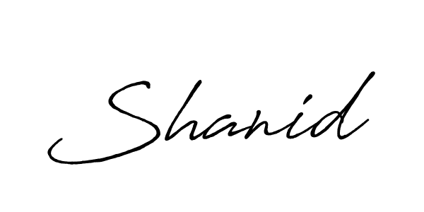 The best way (Antro_Vectra_Bolder) to make a short signature is to pick only two or three words in your name. The name Shanid include a total of six letters. For converting this name. Shanid signature style 7 images and pictures png