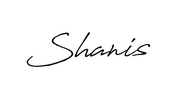 Once you've used our free online signature maker to create your best signature Antro_Vectra_Bolder style, it's time to enjoy all of the benefits that Shanis name signing documents. Shanis signature style 7 images and pictures png