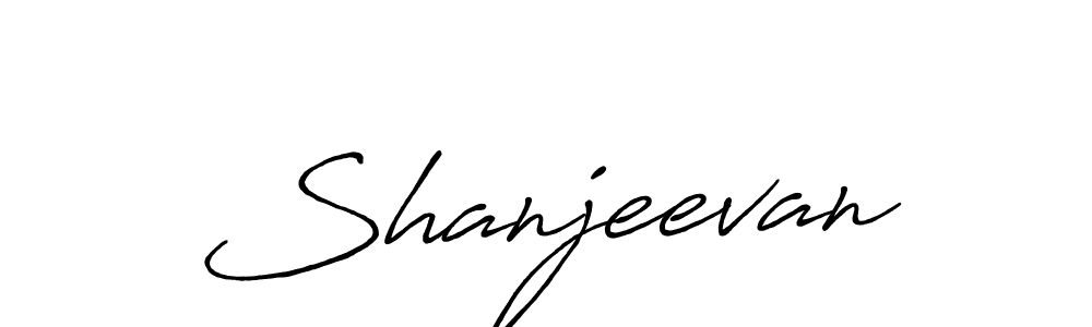 Make a beautiful signature design for name Shanjeevan. Use this online signature maker to create a handwritten signature for free. Shanjeevan signature style 7 images and pictures png