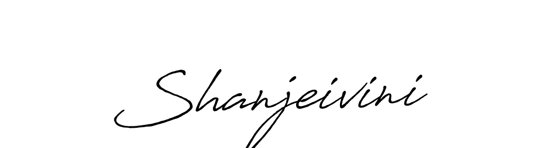 How to make Shanjeivini name signature. Use Antro_Vectra_Bolder style for creating short signs online. This is the latest handwritten sign. Shanjeivini signature style 7 images and pictures png