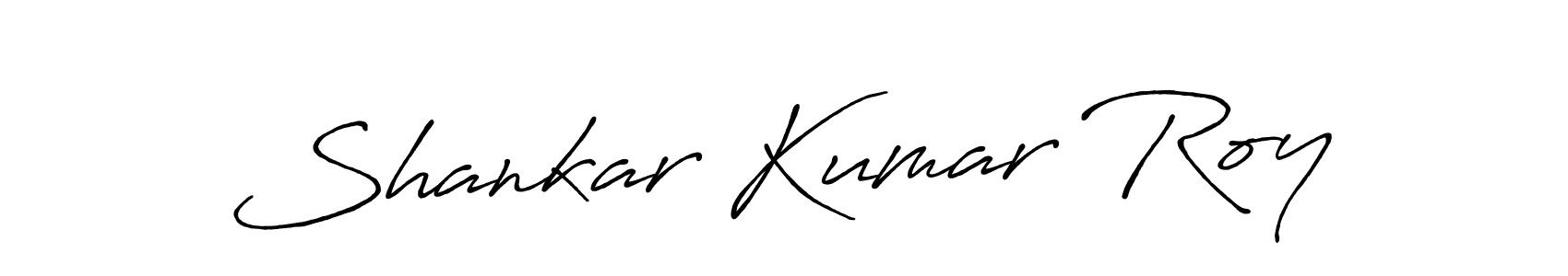 Create a beautiful signature design for name Shankar Kumar Roy. With this signature (Antro_Vectra_Bolder) fonts, you can make a handwritten signature for free. Shankar Kumar Roy signature style 7 images and pictures png