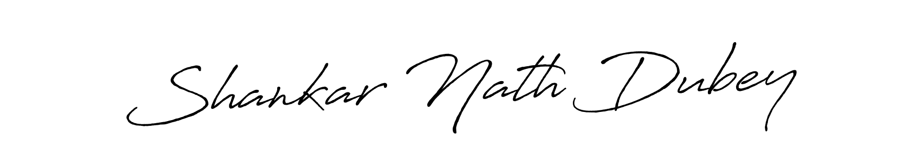How to make Shankar Nath Dubey signature? Antro_Vectra_Bolder is a professional autograph style. Create handwritten signature for Shankar Nath Dubey name. Shankar Nath Dubey signature style 7 images and pictures png