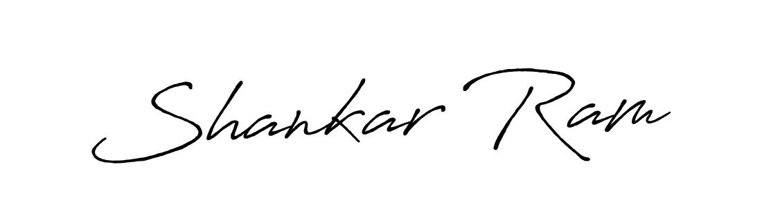 How to make Shankar Ram signature? Antro_Vectra_Bolder is a professional autograph style. Create handwritten signature for Shankar Ram name. Shankar Ram signature style 7 images and pictures png