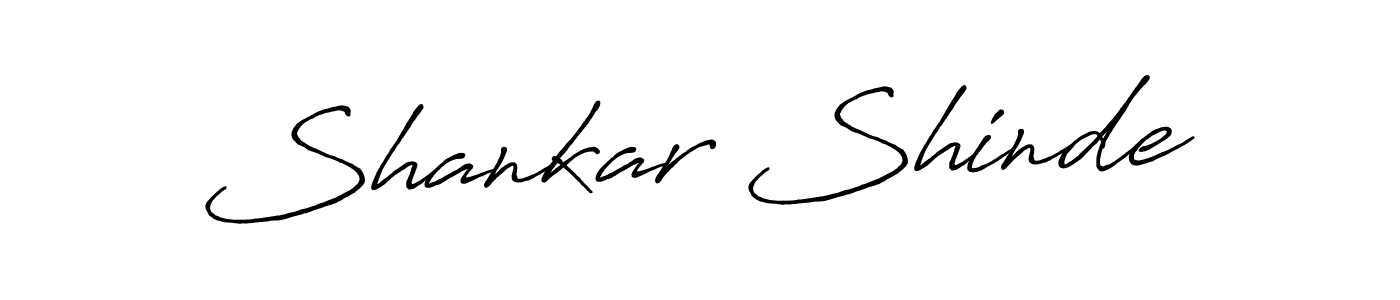 Also we have Shankar Shinde name is the best signature style. Create professional handwritten signature collection using Antro_Vectra_Bolder autograph style. Shankar Shinde signature style 7 images and pictures png