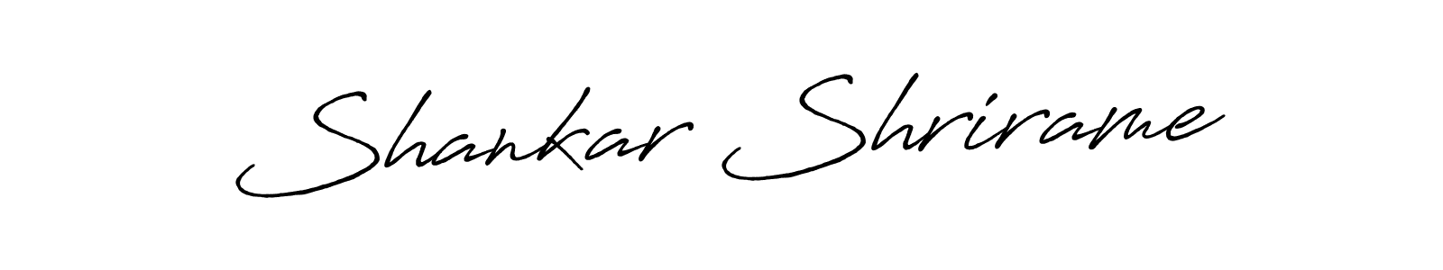 The best way (Antro_Vectra_Bolder) to make a short signature is to pick only two or three words in your name. The name Shankar Shrirame include a total of six letters. For converting this name. Shankar Shrirame signature style 7 images and pictures png